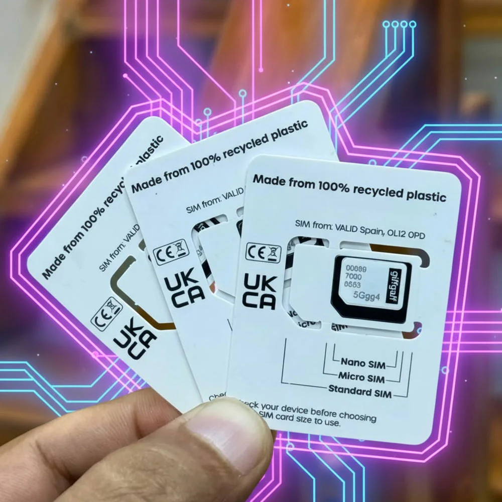 Giffgaff UK Sim For TikTok Live, Otps and Monetization